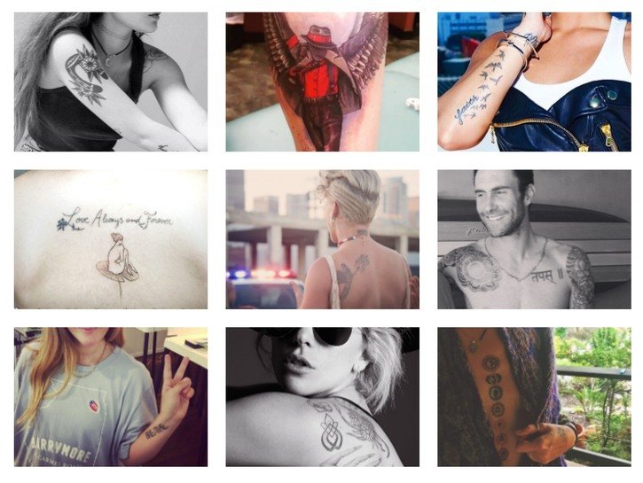 25 Celebrity Tattoos With Special Meanings