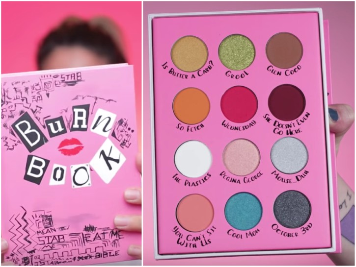 The Mean Girls Palette Is Here and It Is Indeed Trying to Make Fetch  Happen