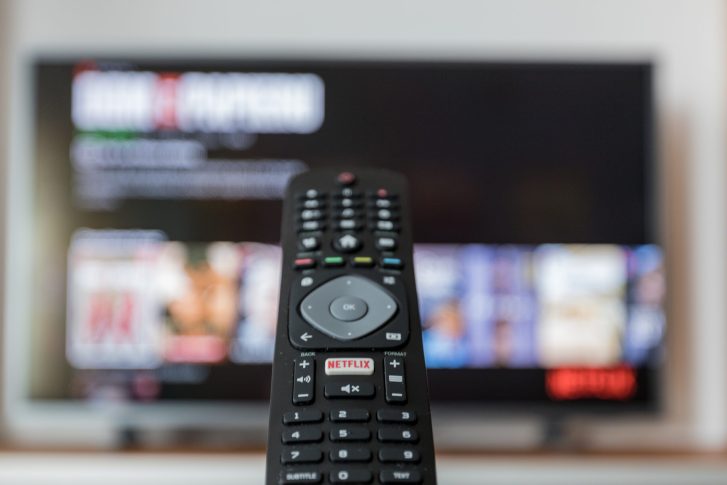 Netflix remote control, tv