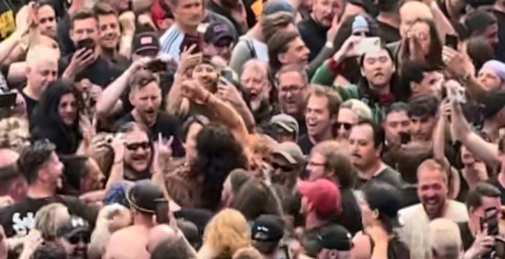 Jason Momoa Joins Mosh Pit At Black Sabbath's Final Gig