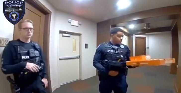 Police Arrest GrubHub Driver, Complete The Order For Him In Viral Video