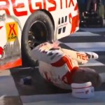 NASCAR Driver Breaks Collarbone After Falling Out Of Vehicle In Victory Lane